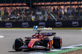 2024-07-06 - Charles Leclerc (MON) - Scuderia Ferrari - Ferrari SF-24 - Ferrari during Qualify Session on day 2, friday july 6, 2024 of the formula 1 qatar airways british grand prix 2024, scheduled to take place at the silverstone circuit from july 5 to july 7, 2024

 - FORMULA 1 - QATAR AIRWAYS BRITISHGRAND PRIX 2024 - PRACTICE AND QUALIFY - FORMULA 1 - MOTORS