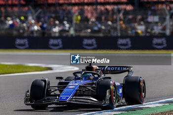 2024-07-06 - Alexander Albon (THA) - Williams Racing - Williams FW46 - Mercedes during Qualify Session on day 2, friday july 6, 2024 of the formula 1 qatar airways british grand prix 2024, scheduled to take place at the silverstone circuit from july 5 to july 7, 2024 - FORMULA 1 - QATAR AIRWAYS BRITISHGRAND PRIX 2024 - PRACTICE AND QUALIFY - FORMULA 1 - MOTORS