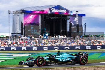 2024-07-06 - Fernando Alonso (ESP) - Aston Martin Aramco F1 Team - Aston Martin AMR24 - Mercedes during Qualify Session on day 2, friday july 6, 2024 of the formula 1 qatar airways british grand prix 2024, scheduled to take place at the silverstone circuit from july 5 to july 7, 2024 - FORMULA 1 - QATAR AIRWAYS BRITISHGRAND PRIX 2024 - PRACTICE AND QUALIFY - FORMULA 1 - MOTORS