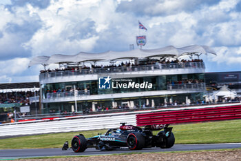 2024-07-06 - George Russell (GBR) - Mercedes-AMG PETRONAS F1 Team - Mercedes W15 - Mercedes E Performance during Qualify Session on day 2, friday july 6, 2024 of the formula 1 qatar airways british grand prix 2024, scheduled to take place at the silverstone circuit from july 5 to july 7, 2024

 - FORMULA 1 - QATAR AIRWAYS BRITISHGRAND PRIX 2024 - PRACTICE AND QUALIFY - FORMULA 1 - MOTORS