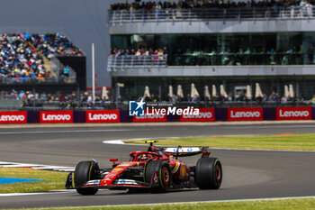 2024-07-06 - Carlos Sainz Jr. (ESP) - Scuderia Ferrari - Ferrari SF-24 - Ferrari during Qualify Session on day 2, friday july 6, 2024 of the formula 1 qatar airways british grand prix 2024, scheduled to take place at the silverstone circuit from july 5 to july 7, 2024

 - FORMULA 1 - QATAR AIRWAYS BRITISHGRAND PRIX 2024 - PRACTICE AND QUALIFY - FORMULA 1 - MOTORS