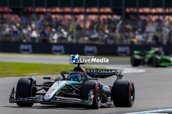 2024-07-06 - George Russell (GBR) - Mercedes-AMG PETRONAS F1 Team - Mercedes W15 - Mercedes E Performance during Qualify Session on day 2, friday july 6, 2024 of the formula 1 qatar airways british grand prix 2024, scheduled to take place at the silverstone circuit from july 5 to july 7, 2024

 - FORMULA 1 - QATAR AIRWAYS BRITISHGRAND PRIX 2024 - PRACTICE AND QUALIFY - FORMULA 1 - MOTORS