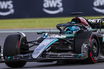 2024-07-06 - George Russell (GBR) - Mercedes-AMG PETRONAS F1 Team - Mercedes W15 - Mercedes E Performance during Qualify Session on day 2, friday july 6, 2024 of the formula 1 qatar airways british grand prix 2024, scheduled to take place at the silverstone circuit from july 5 to july 7, 2024

 - FORMULA 1 - QATAR AIRWAYS BRITISHGRAND PRIX 2024 - PRACTICE AND QUALIFY - FORMULA 1 - MOTORS