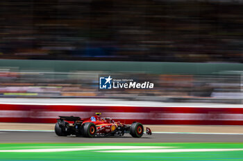 2024-07-06 - Carlos Sainz Jr. (ESP) - Scuderia Ferrari - Ferrari SF-24 - Ferrari during Qualify Session on day 2, friday july 6, 2024 of the formula 1 qatar airways british grand prix 2024, scheduled to take place at the silverstone circuit from july 5 to july 7, 2024

 - FORMULA 1 - QATAR AIRWAYS BRITISHGRAND PRIX 2024 - PRACTICE AND QUALIFY - FORMULA 1 - MOTORS