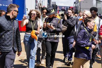 2024-07-07 - Lando Norris (GBR) - McLaren Formula 1 Team - McLaren MCL38 - Mercedes during Race Day, on day 4, sunday july 7, 2024 of the formula 1 qatar airways british grand prix 2024, scheduled to take place at the silverstone circuit from july 5 to july 7, 2024 - FORMULA 1 - QATAR AIRWAYS BRITISHGRAND PRIX 2024 - RACE - FORMULA 1 - MOTORS