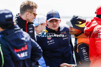 2024-07-07 - Max Verstappen (NED) - Oracle Red Bull Racing - Red Bull RB20 - Honda RBPT during Race Day, on day 4, sunday july 7, 2024 of the formula 1 qatar airways british grand prix 2024, scheduled to take place at the silverstone circuit from july 5 to july 7, 2024 - FORMULA 1 - QATAR AIRWAYS BRITISHGRAND PRIX 2024 - RACE - FORMULA 1 - MOTORS