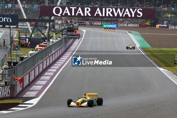 2024-07-07 - historical F1 on track during Race Day, on day 4, sunday july 7, 2024 of the formula 1 qatar airways british grand prix 2024, scheduled to take place at the silverstone circuit from july 5 to july 7, 2024 - FORMULA 1 - QATAR AIRWAYS BRITISHGRAND PRIX 2024 - RACE - FORMULA 1 - MOTORS