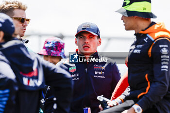 2024-07-07 - Max Verstappen (NED) - Oracle Red Bull Racing - Red Bull RB20 - Honda RBPT during Race Day, on day 4, sunday july 7, 2024 of the formula 1 qatar airways british grand prix 2024, scheduled to take place at the silverstone circuit from july 5 to july 7, 2024 - FORMULA 1 - QATAR AIRWAYS BRITISHGRAND PRIX 2024 - RACE - FORMULA 1 - MOTORS