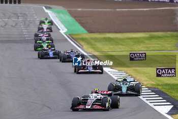 2024-07-07 - Nico Hulkenberg (GER) - MoneyGram Haas F1 Team - Haas VF-24 - Ferrari during Race Day, on day 4, sunday july 7, 2024 of the formula 1 qatar airways british grand prix 2024, scheduled to take place at the silverstone circuit from july 5 to july 7, 2024 - FORMULA 1 - QATAR AIRWAYS BRITISHGRAND PRIX 2024 - RACE - FORMULA 1 - MOTORS