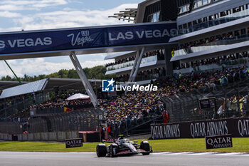 2024-07-07 - Nico Hulkenberg (GER) - MoneyGram Haas F1 Team - Haas VF-24 - Ferrari during Race Day, on day 4, sunday july 7, 2024 of the formula 1 qatar airways british grand prix 2024, scheduled to take place at the silverstone circuit from july 5 to july 7, 2024 - FORMULA 1 - QATAR AIRWAYS BRITISHGRAND PRIX 2024 - RACE - FORMULA 1 - MOTORS