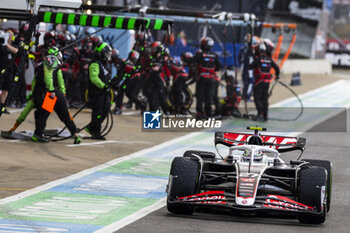 2024-07-07 - Nico Hulkenberg (GER) - MoneyGram Haas F1 Team - Haas VF-24 - Ferrari during Race Day, on day 4, sunday july 7, 2024 of the formula 1 qatar airways british grand prix 2024, scheduled to take place at the silverstone circuit from july 5 to july 7, 2024 - FORMULA 1 - QATAR AIRWAYS BRITISHGRAND PRIX 2024 - RACE - FORMULA 1 - MOTORS