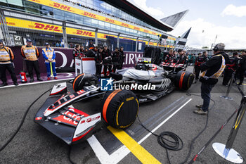 2024-07-07 - Nico Hulkenberg (GER) - MoneyGram Haas F1 Team - Haas VF-24 - Ferrari during the Race on day 4, Sunday july 7, 2024 of the formula 1 qatar airways british grand prix 2024, scheduled to take place at the silverstone circuit from july 5 to july 7, 2024 - FORMULA 1 - QATAR AIRWAYS BRITISHGRAND PRIX 2024 - RACE - FORMULA 1 - MOTORS