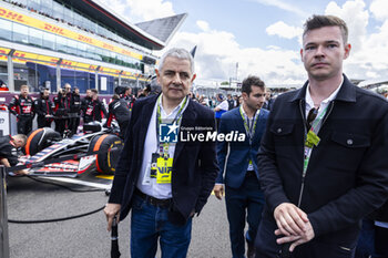 2024-07-07 - Rowan Atkinson (GBR) Actor, during the Race on day 4, Sunday july 7, 2024 of the formula 1 qatar airways british grand prix 2024, scheduled to take place at the silverstone circuit from july 5 to july 7, 2024 - FORMULA 1 - QATAR AIRWAYS BRITISHGRAND PRIX 2024 - RACE - FORMULA 1 - MOTORS