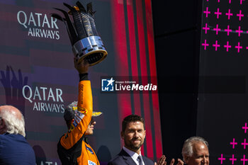 2024-07-07 - Lando Norris (GBR) - McLaren Formula 1 Team - McLaren MCL38 - Mercedes during the Race on day 4, Sunday july 7, 2024 of the formula 1 qatar airways british grand prix 2024, scheduled to take place at the silverstone circuit from july 5 to july 7, 2024 - FORMULA 1 - QATAR AIRWAYS BRITISHGRAND PRIX 2024 - RACE - FORMULA 1 - MOTORS