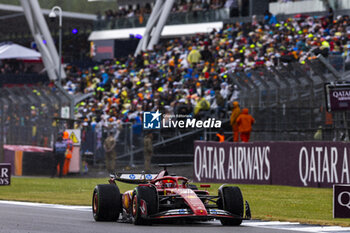 2024-07-07 - Charles Leclerc (MON) - Scuderia Ferrari - Ferrari SF-24 - Ferrari during the Race on day 4, Sunday july 7, 2024 of the formula 1 qatar airways british grand prix 2024, scheduled to take place at the silverstone circuit from july 5 to july 7, 2024 - FORMULA 1 - QATAR AIRWAYS BRITISHGRAND PRIX 2024 - RACE - FORMULA 1 - MOTORS