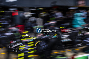 2024-07-07 - Lewis Hamilton (GBR) - Mercedes-AMG PETRONAS F1 Team - Mercedes W15 - Mercedes E Performance during the Race on day 4, Sunday july 7, 2024 of the formula 1 qatar airways british grand prix 2024, scheduled to take place at the silverstone circuit from july 5 to july 7, 2024 - FORMULA 1 - QATAR AIRWAYS BRITISHGRAND PRIX 2024 - RACE - FORMULA 1 - MOTORS