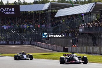 2024-07-07 - Kevin Magnussen (DEN) - MoneyGram Haas F1 Team - Haas VF-24 - Ferrari during the Race on day 4, Sunday july 7, 2024 of the formula 1 qatar airways british grand prix 2024, scheduled to take place at the silverstone circuit from july 5 to july 7, 2024 - FORMULA 1 - QATAR AIRWAYS BRITISHGRAND PRIX 2024 - RACE - FORMULA 1 - MOTORS