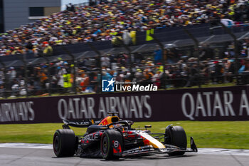 2024-07-07 - Max Verstappen (NED) - Oracle Red Bull Racing - Red Bull RB20 - Honda RBPT during the Race on day 4, Sunday july 7, 2024 of the formula 1 qatar airways british grand prix 2024, scheduled to take place at the silverstone circuit from july 5 to july 7, 2024 - FORMULA 1 - QATAR AIRWAYS BRITISHGRAND PRIX 2024 - RACE - FORMULA 1 - MOTORS