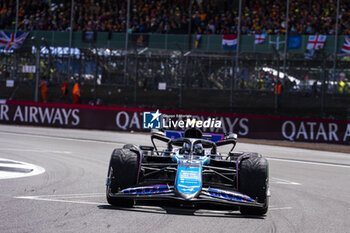 2024-07-07 - Pierre Gasly (FRA) - Alpine F1 Team - Alpine A524 - Renault during the Race on day 4, Sunday july 7, 2024 of the formula 1 qatar airways british grand prix 2024, scheduled to take place at the silverstone circuit from july 5 to july 7, 2024 - FORMULA 1 - QATAR AIRWAYS BRITISHGRAND PRIX 2024 - RACE - FORMULA 1 - MOTORS