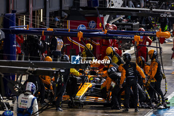 2024-07-07 - Oscar Piastri (AUS) - McLaren Formula 1 Team - McLaren MCL38 - Mercedes
 during the Race on day 4, Sunday july 7, 2024 of the formula 1 qatar airways british grand prix 2024, scheduled to take place at the silverstone circuit from july 5 to july 7, 2024 - FORMULA 1 - QATAR AIRWAYS BRITISHGRAND PRIX 2024 - RACE - FORMULA 1 - MOTORS