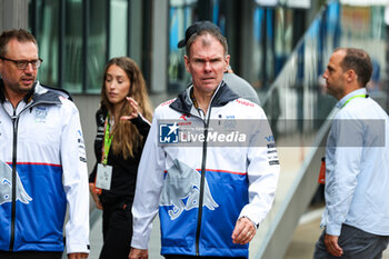 2024-07-05 - PERMANE Alan (gbr) Racing Director of Visa Cash App RB F1 Team, portrait during the Formula 1 Qatar Airways British Grand Prix 2024, 12th round of the 2024 Formula One World Championship from July 5 to 7, 2024 on the Silverstone Circuit, in Silverstone, United Kingdom - F1 - BRITISH GRAND PRIX 2024 - FORMULA 1 - MOTORS