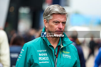 2024-07-05 - STEVENSON Andy, Sporting Director of Aston Martin F1 Team, portrait during the Formula 1 Qatar Airways British Grand Prix 2024, 12th round of the 2024 Formula One World Championship from July 5 to 7, 2024 on the Silverstone Circuit, in Silverstone, United Kingdom - F1 - BRITISH GRAND PRIX 2024 - FORMULA 1 - MOTORS