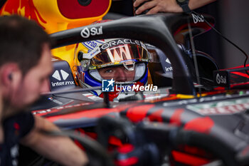 2024-07-05 - VERSTAPPEN Max (ned), Red Bull Racing RB20, portrait during the Formula 1 Qatar Airways British Grand Prix 2024, 12th round of the 2024 Formula One World Championship from July 5 to 7, 2024 on the Silverstone Circuit, in Silverstone, United Kingdom - F1 - BRITISH GRAND PRIX 2024 - FORMULA 1 - MOTORS