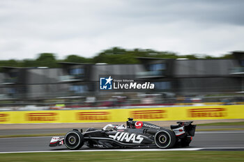 2024-07-05 - 50 BEARMAN Ollie, Haas F1 Team VF-24 Ferrari, action during the Formula 1 Qatar Airways British Grand Prix 2024, 12th round of the 2024 Formula One World Championship from July 5 to 7, 2024 on the Silverstone Circuit, in Silverstone, United Kingdom - F1 - BRITISH GRAND PRIX 2024 - FORMULA 1 - MOTORS