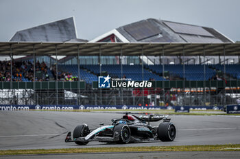 2024-07-05 - 63 RUSSELL George (gbr), Mercedes AMG F1 Team W15, action during the Formula 1 Qatar Airways British Grand Prix 2024, 12th round of the 2024 Formula One World Championship from July 5 to 7, 2024 on the Silverstone Circuit, in Silverstone, United Kingdom - F1 - BRITISH GRAND PRIX 2024 - FORMULA 1 - MOTORS