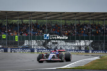 2024-07-05 - 03 RICCIARDO Daniel (aus), Visa Cash App RB F1 Team VCARB 01, action during the Formula 1 Qatar Airways British Grand Prix 2024, 12th round of the 2024 Formula One World Championship from July 5 to 7, 2024 on the Silverstone Circuit, in Silverstone, United Kingdom - F1 - BRITISH GRAND PRIX 2024 - FORMULA 1 - MOTORS