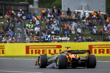 2024-07-05 - 81 PIASTRI Oscar (aus), McLaren F1 Team MCL38, action during the Formula 1 Qatar Airways British Grand Prix 2024, 12th round of the 2024 Formula One World Championship from July 5 to 7, 2024 on the Silverstone Circuit, in Silverstone, United Kingdom - F1 - BRITISH GRAND PRIX 2024 - FORMULA 1 - MOTORS