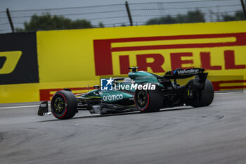 2024-07-05 - 18 STROLL Lance (can), Aston Martin F1 Team AMR24, action during the Formula 1 Qatar Airways British Grand Prix 2024, 12th round of the 2024 Formula One World Championship from July 5 to 7, 2024 on the Silverstone Circuit, in Silverstone, United Kingdom - F1 - BRITISH GRAND PRIX 2024 - FORMULA 1 - MOTORS