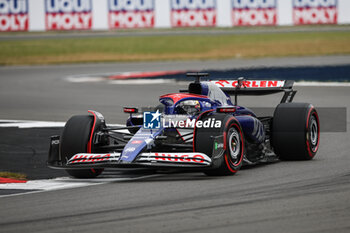 2024-07-05 - 03 RICCIARDO Daniel (aus), Visa Cash App RB F1 Team VCARB 01, action during the Formula 1 Qatar Airways British Grand Prix 2024, 12th round of the 2024 Formula One World Championship from July 5 to 7, 2024 on the Silverstone Circuit, in Silverstone, United Kingdom - F1 - BRITISH GRAND PRIX 2024 - FORMULA 1 - MOTORS