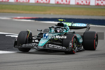 2024-07-05 - 14 ALONSO Fernando (spa), Aston Martin F1 Team AMR24, action during the Formula 1 Qatar Airways British Grand Prix 2024, 12th round of the 2024 Formula One World Championship from July 5 to 7, 2024 on the Silverstone Circuit, in Silverstone, United Kingdom - F1 - BRITISH GRAND PRIX 2024 - FORMULA 1 - MOTORS