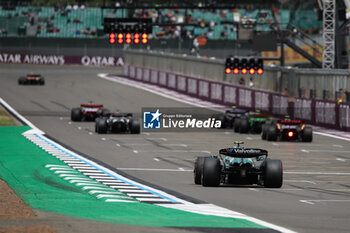 2024-07-05 - 14 ALONSO Fernando (spa), Aston Martin F1 Team AMR24, action during the Formula 1 Qatar Airways British Grand Prix 2024, 12th round of the 2024 Formula One World Championship from July 5 to 7, 2024 on the Silverstone Circuit, in Silverstone, United Kingdom - F1 - BRITISH GRAND PRIX 2024 - FORMULA 1 - MOTORS