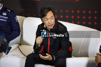 2024-07-05 - KOMATSU Ayao (jpn), Team Principal of Haas F1 team, portrait press conference during the Formula 1 Qatar Airways British Grand Prix 2024, 12th round of the 2024 Formula One World Championship from July 5 to 7, 2024 on the Silverstone Circuit, in Silverstone, United Kingdom - F1 - BRITISH GRAND PRIX 2024 - FORMULA 1 - MOTORS