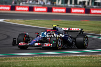 2024-07-05 - 22 TSUNODA Yuki (jap), Visa Cash App RB F1 Team VCARB 01, action during the Formula 1 Qatar Airways British Grand Prix 2024, 12th round of the 2024 Formula One World Championship from July 5 to 7, 2024 on the Silverstone Circuit, in Silverstone, United Kingdom - F1 - BRITISH GRAND PRIX 2024 - FORMULA 1 - MOTORS