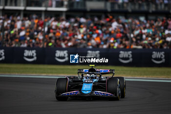 2024-07-05 - 10 GASLY Pierre (fra), Alpine F1 Team A524, action during the Formula 1 Qatar Airways British Grand Prix 2024, 12th round of the 2024 Formula One World Championship from July 5 to 7, 2024 on the Silverstone Circuit, in Silverstone, United Kingdom - F1 - BRITISH GRAND PRIX 2024 - FORMULA 1 - MOTORS