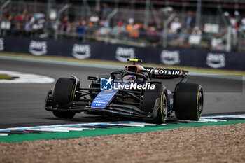 2024-07-05 - 02 SARGEANT Logan (usa), Williams Racing FW46, action during the Formula 1 Qatar Airways British Grand Prix 2024, 12th round of the 2024 Formula One World Championship from July 5 to 7, 2024 on the Silverstone Circuit, in Silverstone, United Kingdom - F1 - BRITISH GRAND PRIX 2024 - FORMULA 1 - MOTORS