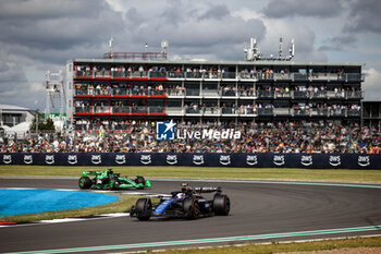 2024-07-05 - 02 SARGEANT Logan (usa), Williams Racing FW46, action during the Formula 1 Qatar Airways British Grand Prix 2024, 12th round of the 2024 Formula One World Championship from July 5 to 7, 2024 on the Silverstone Circuit, in Silverstone, United Kingdom - F1 - BRITISH GRAND PRIX 2024 - FORMULA 1 - MOTORS