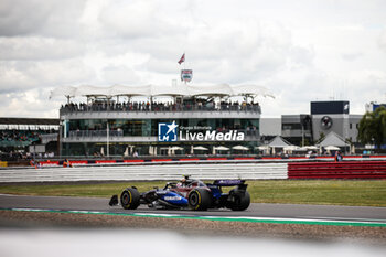 2024-07-05 - 02 SARGEANT Logan (usa), Williams Racing FW46, action during the Formula 1 Qatar Airways British Grand Prix 2024, 12th round of the 2024 Formula One World Championship from July 5 to 7, 2024 on the Silverstone Circuit, in Silverstone, United Kingdom - F1 - BRITISH GRAND PRIX 2024 - FORMULA 1 - MOTORS