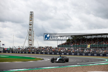 2024-07-05 - 63 RUSSELL George (gbr), Mercedes AMG F1 Team W15, action during the Formula 1 Qatar Airways British Grand Prix 2024, 12th round of the 2024 Formula One World Championship from July 5 to 7, 2024 on the Silverstone Circuit, in Silverstone, United Kingdom - F1 - BRITISH GRAND PRIX 2024 - FORMULA 1 - MOTORS