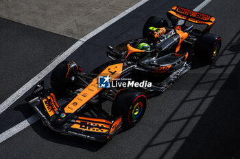 2024-07-05 - 04 NORRIS Lando (gbr), McLaren F1 Team MCL38, action during the Formula 1 Qatar Airways British Grand Prix 2024, 12th round of the 2024 Formula One World Championship from July 5 to 7, 2024 on the Silverstone Circuit, in Silverstone, United Kingdom - F1 - BRITISH GRAND PRIX 2024 - FORMULA 1 - MOTORS