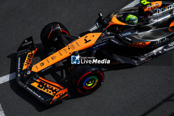 2024-07-05 - 04 NORRIS Lando (gbr), McLaren F1 Team MCL38, action during the Formula 1 Qatar Airways British Grand Prix 2024, 12th round of the 2024 Formula One World Championship from July 5 to 7, 2024 on the Silverstone Circuit, in Silverstone, United Kingdom - F1 - BRITISH GRAND PRIX 2024 - FORMULA 1 - MOTORS