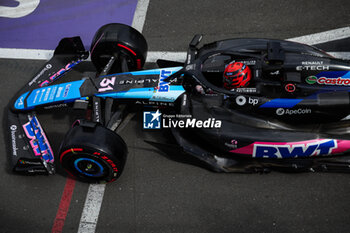 2024-07-05 - 31 OCON Esteban (fra), Alpine F1 Team A524, action during the Formula 1 Qatar Airways British Grand Prix 2024, 12th round of the 2024 Formula One World Championship from July 5 to 7, 2024 on the Silverstone Circuit, in Silverstone, United Kingdom - F1 - BRITISH GRAND PRIX 2024 - FORMULA 1 - MOTORS