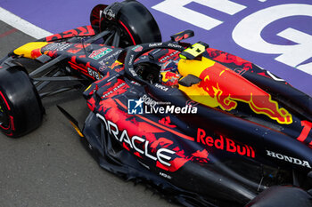 2024-07-05 - 11 PEREZ Sergio (mex), Red Bull Racing RB20, action during the Formula 1 Qatar Airways British Grand Prix 2024, 12th round of the 2024 Formula One World Championship from July 5 to 7, 2024 on the Silverstone Circuit, in Silverstone, United Kingdom - F1 - BRITISH GRAND PRIX 2024 - FORMULA 1 - MOTORS