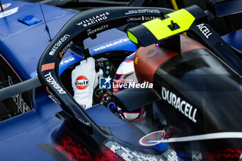 2024-07-05 - 02 SARGEANT Logan (usa), Williams Racing FW46, action during the Formula 1 Qatar Airways British Grand Prix 2024, 12th round of the 2024 Formula One World Championship from July 5 to 7, 2024 on the Silverstone Circuit, in Silverstone, United Kingdom - F1 - BRITISH GRAND PRIX 2024 - FORMULA 1 - MOTORS