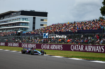 2024-07-05 - 31 OCON Esteban (fra), Alpine F1 Team A524, action during the Formula 1 Qatar Airways British Grand Prix 2024, 12th round of the 2024 Formula One World Championship from July 5 to 7, 2024 on the Silverstone Circuit, in Silverstone, United Kingdom - F1 - BRITISH GRAND PRIX 2024 - FORMULA 1 - MOTORS