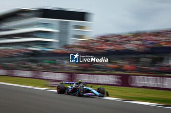 2024-07-05 - 10 GASLY Pierre (fra), Alpine F1 Team A524, action during the Formula 1 Qatar Airways British Grand Prix 2024, 12th round of the 2024 Formula One World Championship from July 5 to 7, 2024 on the Silverstone Circuit, in Silverstone, United Kingdom - F1 - BRITISH GRAND PRIX 2024 - FORMULA 1 - MOTORS