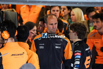 2024-07-05 - STALLARD Tom, Race Engineer of McLaren F1 Team, PIASTRI Oscar (aus), McLaren F1 Team MCL38, portrait during the Formula 1 Qatar Airways British Grand Prix 2024, 12th round of the 2024 Formula One World Championship from July 5 to 7, 2024 on the Silverstone Circuit, in Silverstone, United Kingdom - F1 - BRITISH GRAND PRIX 2024 - FORMULA 1 - MOTORS